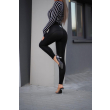 Legginsy modelujące / EKO BRYCZES / BLACK / Double Push / Wysoki stan /  XS - S - M - L - XL